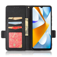 Etui Wallet do Xiaomi Poco C40 4G, Magnetic Clasp - Black