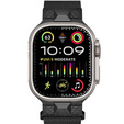 Bransoleta do Apple Watch 1/2/3/4/5/6/7/8/9/10/11/SE Ultra 1/2/3 42/44/45/46/49mm, Czarna