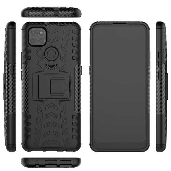 Etui do Motorola Moto G9 Power, Tire Armor, czarne