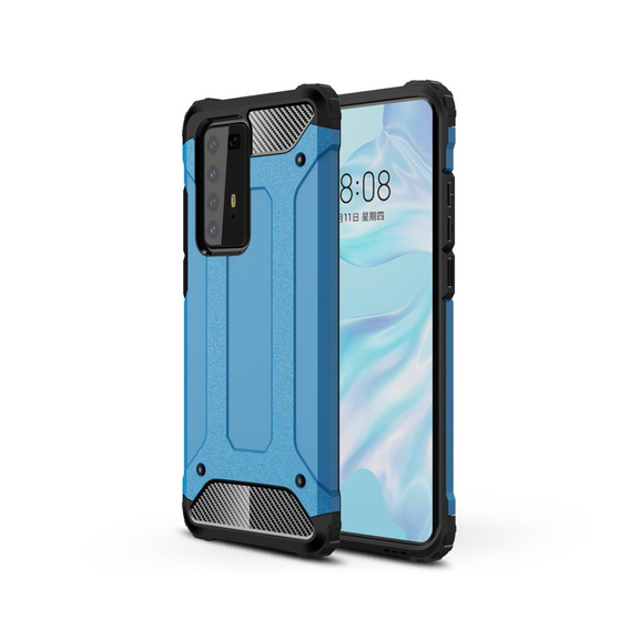 Etui do Huawei P40 Pro, Obudowa TECH ARMOR Case, Niebieskie