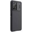 Zestaw Etui NILLKIN do Samsung Galaxy A53 5G, CamShield Case, Czarne + Szkło