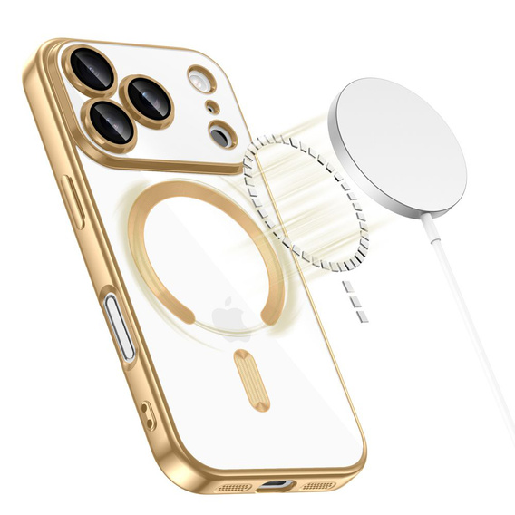 Etui do iPhone 17 Pro Electro MagSafe – złote