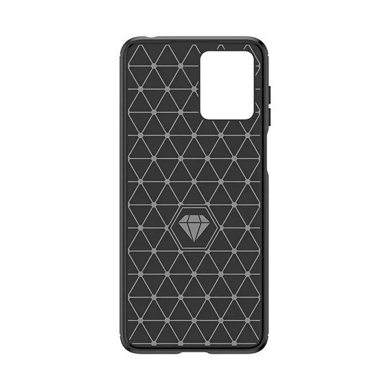 Etui do Motorola Moto G14, Karbon, czarne