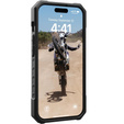 Etui Urban Armor Gear do iPhone 15 Pro, Pathfinder MagSafe Geo Camo, szare