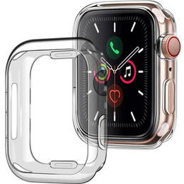 Etui TPU do Apple Watch 7/8/9 45mm, Transparent