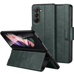 Etui z klapką do Samsung Galaxy Z Fold6 5G, Wallet, zielone