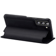 Etui z klapką do Samsung Galaxy S22+ Plus 5G, LC.IMEEKE, czarne