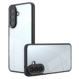 Etui do Samsung Galaxy A57 5G, Fusion Hybrid, przezroczyste z czarną ramką