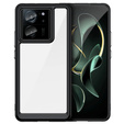 Etui do Xiaomi 13T / 13T Pro, Fusion Hybrid, przezroczyste / czarne