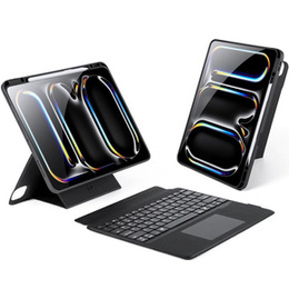 Etui z klawiaturą do iPad Pro 13" 2024 (7 gen.), Dux Ducis DK Series, czarne