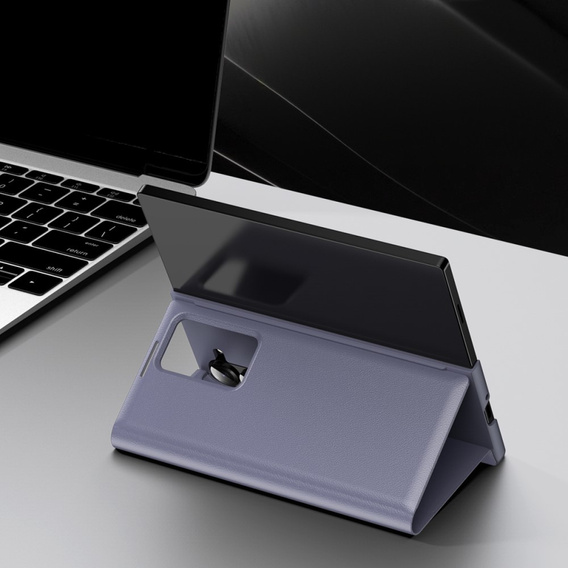 Etui z klapką do Samsung Z Fold6 5G, Smart View Wallet, lawendowe