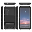 Etui pancerne do Samsung Galaxy S24 Ultra, R-JUST, czarne