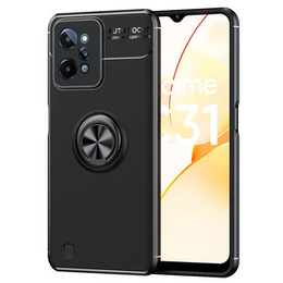 Etui KickStand Finger Ring do Realme C31, Black