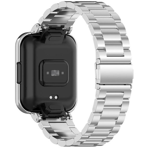 Bransoleta Stainless do Xiaomi Redmi Watch 2 Lite, Srebrny