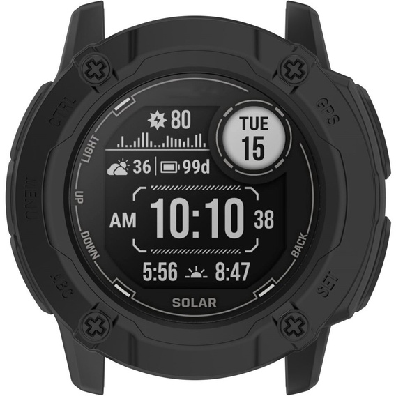 Etui Obudowa do Garmin Instinct 2X, Czarne