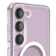 Etui do Samsung Galaxy S23 Plus do MagSafe, Dropproof magnetyczne przezroczyste