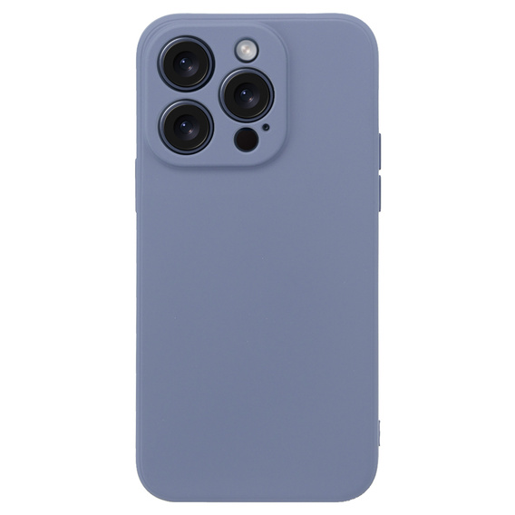 Etui do iPhone 15 Pro, Silicone Lite, lawendowe
