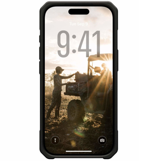 Etui Urban Armor Gear do iPhone 17 Pro Max, Monarch Pro Kevlar MagSafe, Carbon Fiber