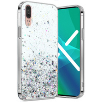 Etui do Huawei P20, Glittery, przezroczyste