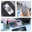 Etui Dux Ducis do Samsung Galaxy S25 Edge, Skin X Pro, MagSafe, fioletowe