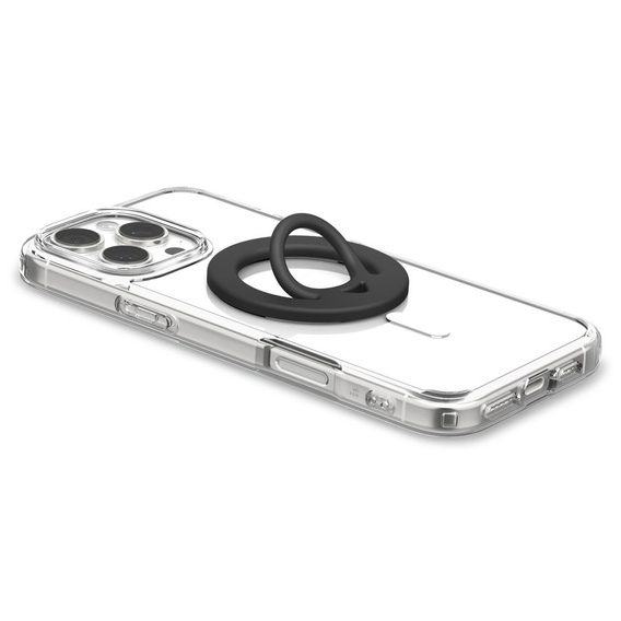 Spigen Dual pop, uchwyt do telefonu kompatybilny z MagSafe, Czarny