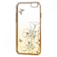Etui do iPhone 6s / iPhone 6, Yellow / Flower&Butterfly
