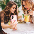 Etui do Samsung Galaxy A13 4G, Electro heart, różowe rose gold