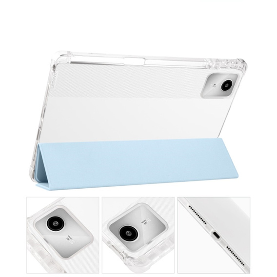 Etui do Lenovo Tab M11, Smartcase Hybrid, z miejscem na rysik, niebieskie