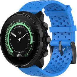 Pasek Silikonowy do Suunto 9 24mm - Niebieski