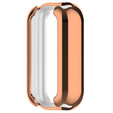 2w1 Etui z Osłoną do Xiaomi Redmi Smart Band 2 / Xiaomi Smart Mi Band 8 Active, Różowe złoto