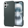 Etui Spigen Liquid Air do iPhone 16 – kolor Abyss Green + Szkło Hartowane 9H