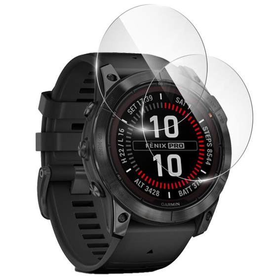 2x Szkło Hartowane ERBORD do Garmin Fenix 8 51mm, Szybka