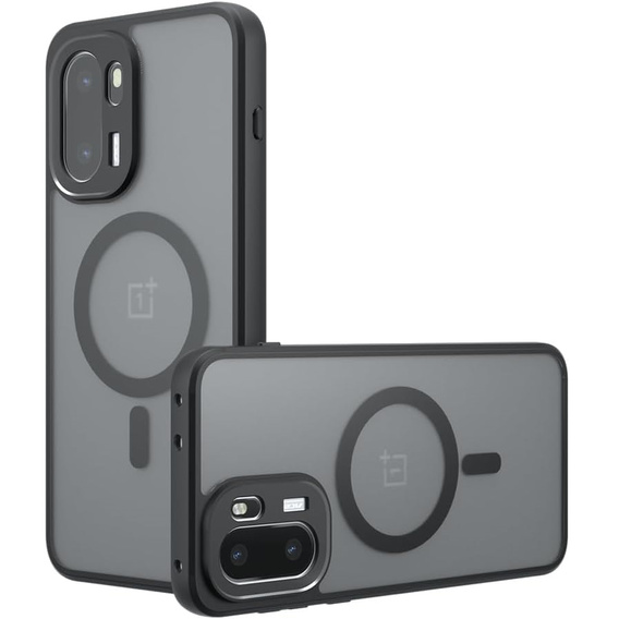 Etui do OnePlus 15R, do MagSafe, ERBORD Matt Case, czarny