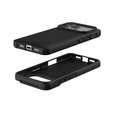 Etui Urban Armor Gear do iPhone 17 Pro, Metropolis LT MagSafe Kevlar, kevlar black