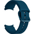 Pasek Silikonowy do Samsung Galaxy Watch 4/5/6/7 40/42/43/44/45/46/47mm, Niebieski