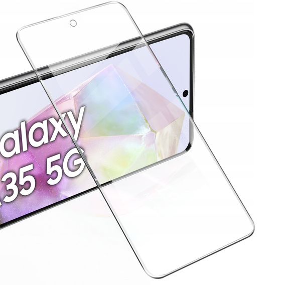 2x Szkło Hartowane do Samsung Galaxy A35 5G, ERBORD 9H Hard Glass, szybka