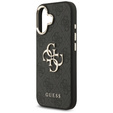 Etui GUESS do iPhone 17, 4G Big Metal Logo, czarne