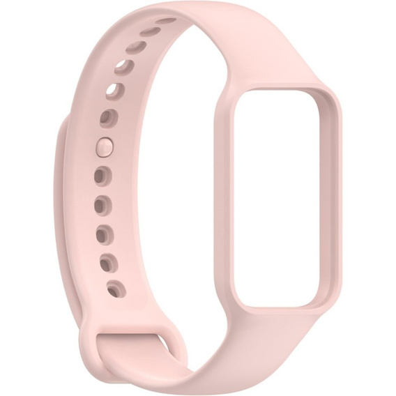 Pasek Silikonowy do Xiaomi Redmi Smart Band 2 / Xiaomi Smart Mi Band 8 Active, Różowy