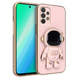 Etui do Samsung Galaxy A33 5G, Astronaut, różowe rose gold