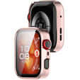 2w1 Etui + Szkło Hartowane do Huawei Watch Fit 4 Pro, Różowe