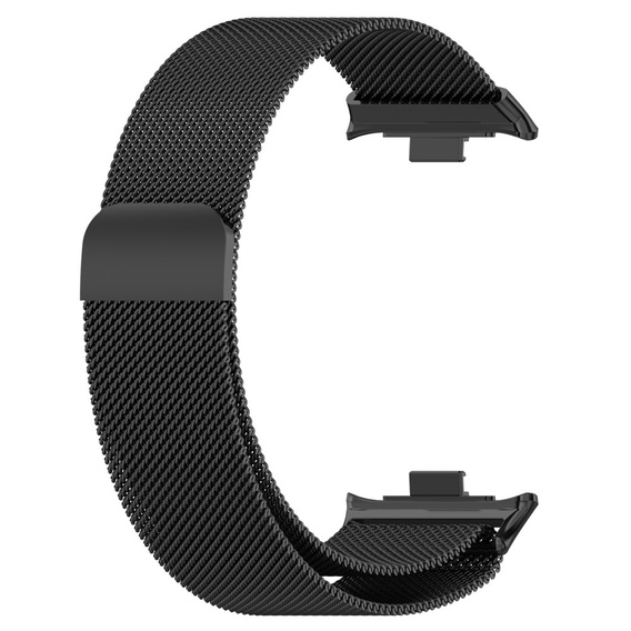 Pasek Bransoleta Milanese do Xiaomi Redmi Watch 4 / Xiaomi Smart Band 8 Pro / Xiaomi Smart Band 9 Pro, Czarna