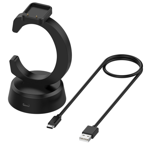 Ładowarka/Stacja dokująca do zegarków Huawei Band / Watch Fit, Czarna