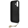 Etui GUESS do iPhone 17, 4G Charms Collection Hardcase, do MagSafe, czarne