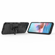 Etui do Xiaomi Redmi Note 10/10S, Kickstand Ring, czarne