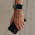 Pasek Nylonowy ERBORD MP84 do Apple Watch 1/2/3/4/5/6/7/8/9/10/11/SE Ultra 1/2/3 42/44/45/46/49mm, Szary