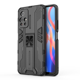 Etui do Xiaomi Poco M4 Pro 5G / Redmi Note 11S 5G, Military kickstand, czarne