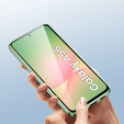 Etui do Samsung Galaxy A56 5G, Magnetic Dual Glass, zielone