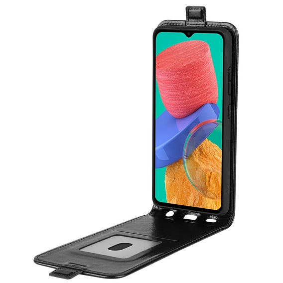 Etui z klapką do Samsung Galaxy M33 5G, Flip, czarne