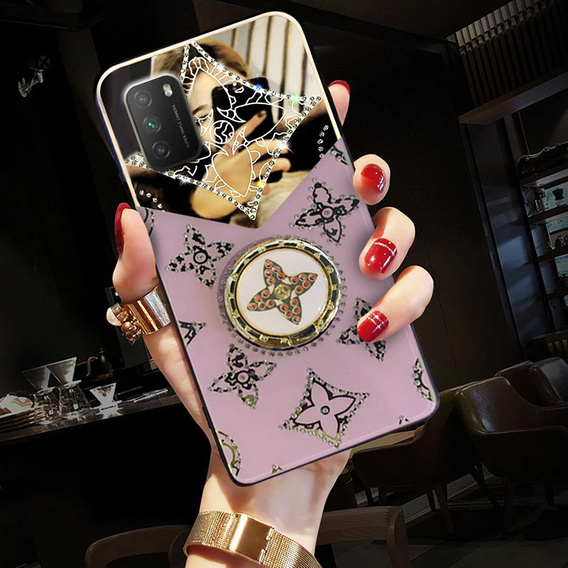Etui Fashion do Xiaomi Poco M3, fioletowe