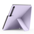 Magnetyczne etui origami do Samsung Galaxy Tab S10 Lite / S10 FE / S9 FE / S9 – fioletowe